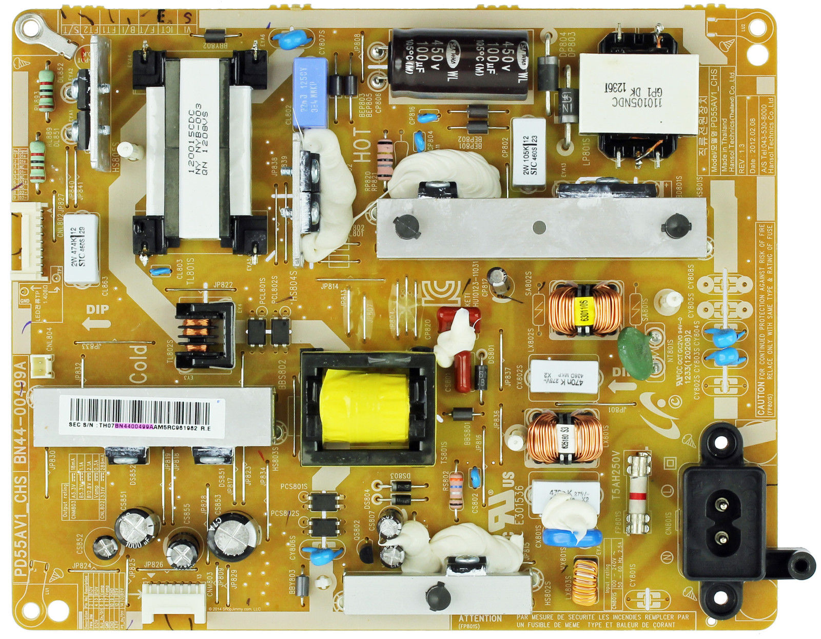 Samsung BN44-00499A (PD55AV1_CHS) Power Supply LED Board